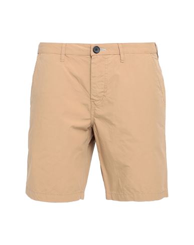 Shop Ps By Paul Smith Ps Paul Smith Man Shorts & Bermuda Shorts Camel Size 30 Organic Cotton In Beige