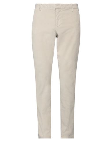 Dondup Man Pants Khaki Size 28 Cotton, Elastane In Beige
