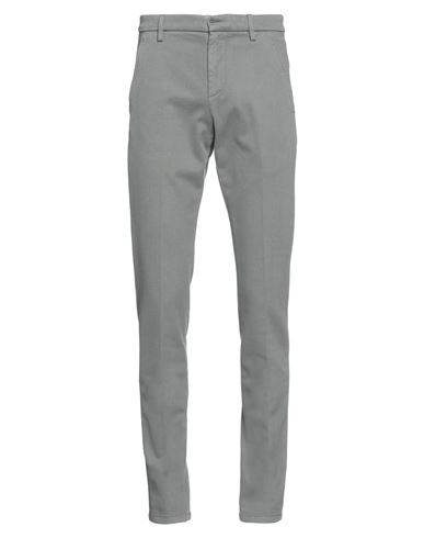 Dondup Man Pants Grey Size 29 Cotton, Lyocell, Elastane In Grey