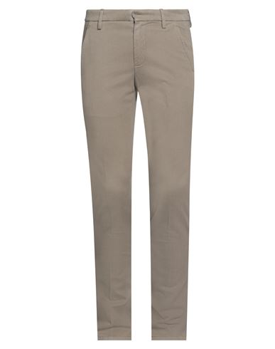 Dondup Man Pants Khaki Size 31 Cotton, Lyocell, Elastane In Beige