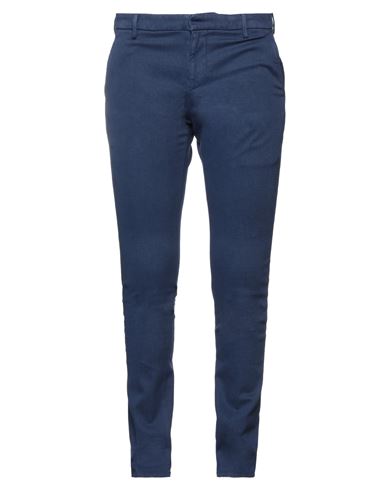 Dondup Man Pants Navy Blue Size 29 Cotton, Lyocell, Elastane