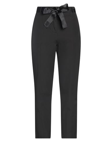 Alessia Santi Woman Pants Black Size 8 Cotton