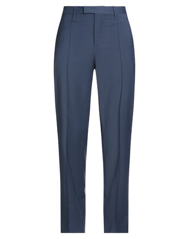Neil Barrett Man Pants Slate Blue Size 32 Polyester, Wool, Elastane