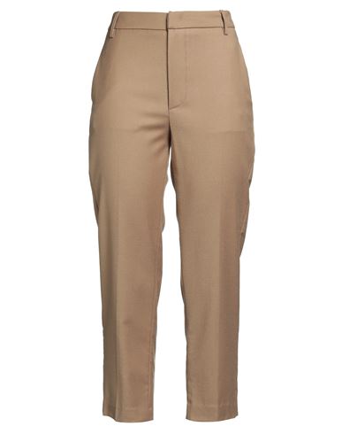 Dondup Woman Pants Camel Size 31 Virgin Wool, Elastane