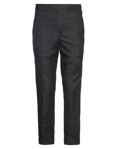 Neil Barrett Man Pants Steel Grey Size 34 Polyester, Virgin Wool, Polyamide, Elastane