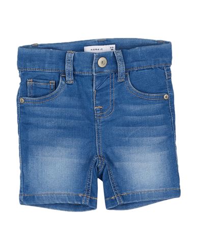 Name It® Babies' Name It Toddler Boy Denim Shorts Blue Size 7 Cotton, Polyester, Elastane