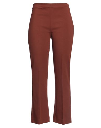 Jucca Woman Pants Tan Size 10 Viscose, Polyamide, Elastane In Red