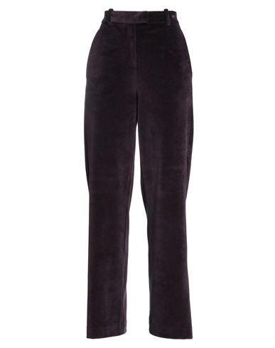 Circolo 1901 Woman Pants Deep Purple Size 6 Cotton, Polyester