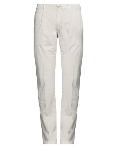 Jacob Cohёn Man Pants Light Grey Size 35 Cotton, Elastane In Grey