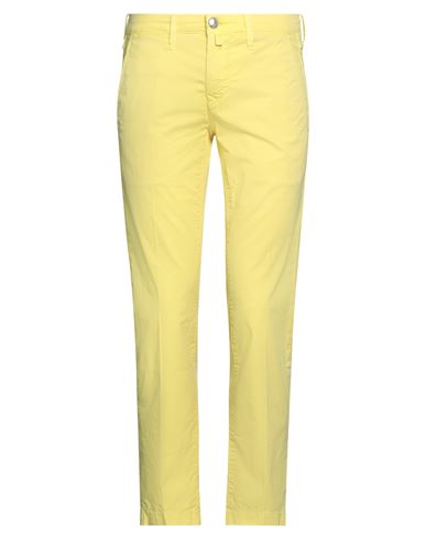 Jacob Cohёn Man Pants Yellow Size 30 Cotton, Elastane