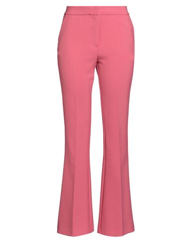 Simona Corsellini Woman Pants Coral Size 6 Polyester, Viscose, Cotton, Elastane In Red