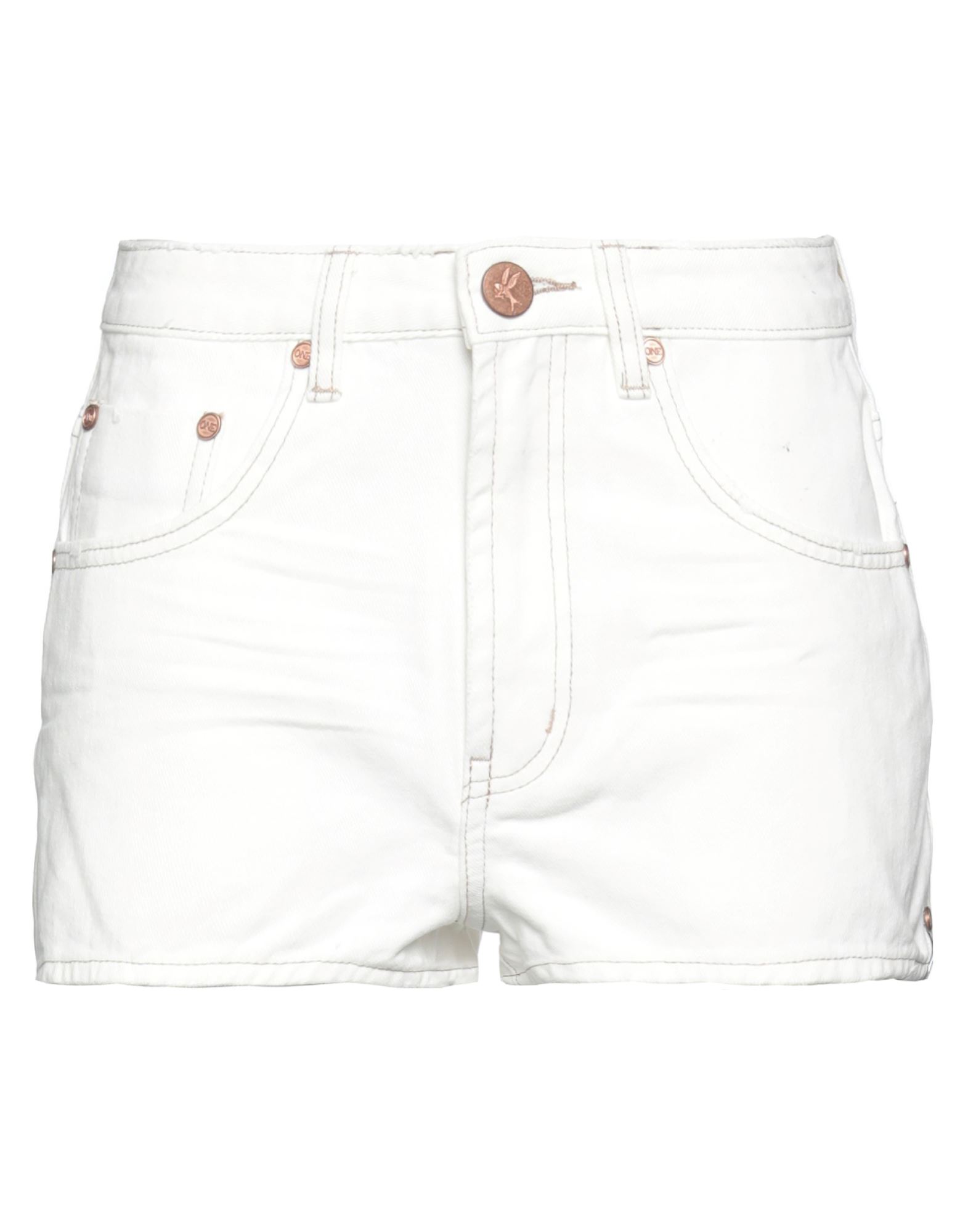  ONE TEASPOON BOTTOMWEAR Denim σορτς