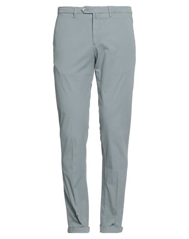 B Settecento Man Pants Grey Size 34 Cotton, Elastane In Gray