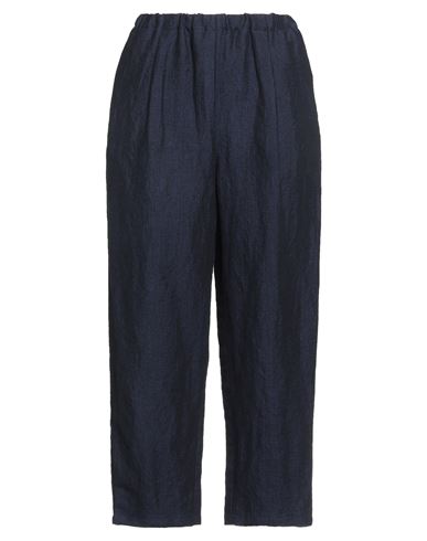 A.b  Apuntob A. B Apuntob Woman Pants Midnight Blue Size S Linen, Virgin Wool