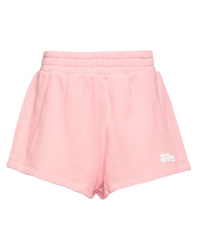 Shop Reina Olga Woman Shorts & Bermuda Shorts Pastel Pink Size S/m Cotton