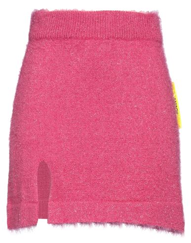 Barrow Woman Mini Skirt Fuchsia Size L Polyamide In Pink