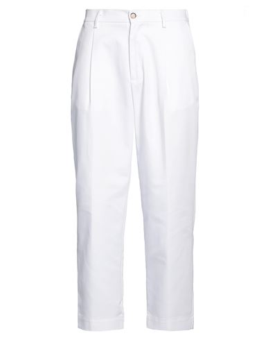 True Nyc Man Pants White Size 34 Polyester, Cotton