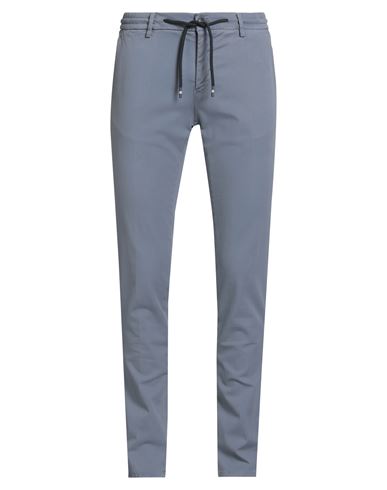 Mason's Man Pants Pastel Blue Size 32 Cotton, Modal, Elastane In Blue