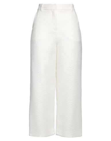 Cecilie Bahnsen Woman Pants Ivory Size 4 Acrylic, Viscose, Wool, Polyamide In White