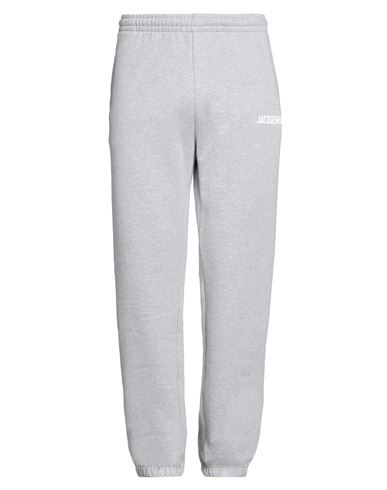 Jacquemus Man Pants Grey Size Xl Organic Cotton In Grey