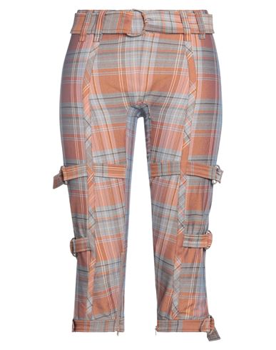 Acne Studios Woman Cropped Pants Rust Size 4 Polyester, Cotton In Red