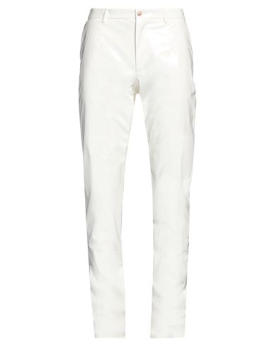 Dolce & Gabbana Man Pants White Size 34 Polyamide, Elastane