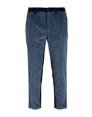 Dolce & Gabbana Man Pants Slate Blue Size 38 Cotton, Elastane