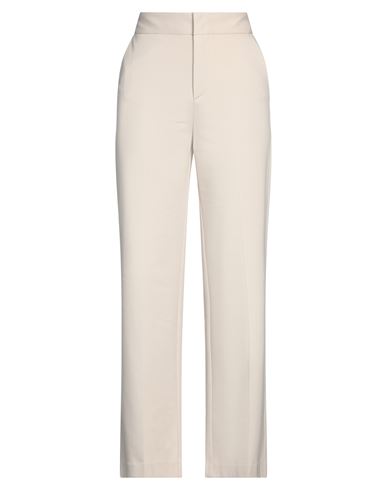 Merci .., Woman Pants Beige Size 6 Viscose, Nylon, Elastane