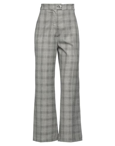 Maison Laviniaturra Woman Pants Grey Size 4 Polyester, Viscose, Lycra