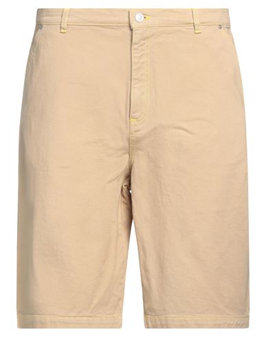 Kenzo Man Shorts & Bermuda Shorts Beige Size 32 Cotton