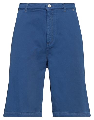 Kenzo Man Shorts & Bermuda Shorts Blue Size 32 Cotton