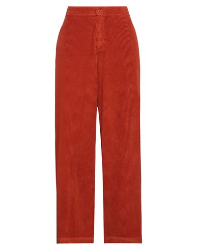 Labo.art Labo. Art Woman Pants Rust Size 1 Cotton In Red