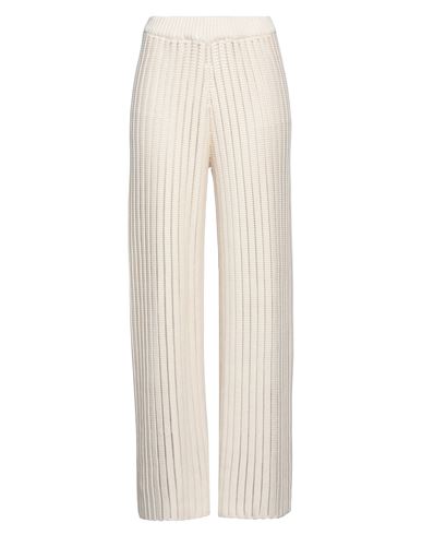 Fabiana Filippi Woman Pants Ivory Size 4 Cotton, Nylon In White