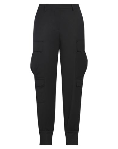 PT TORINO PT TORINO WOMAN PANTS BLACK SIZE 6 POLYESTER, WOOL, ELASTANE