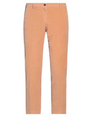 Quattro.decimi Quattro. Decimi Man Pants Apricot Size 30 Cotton, Elastane In Orange