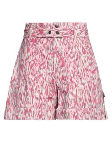 Isabel Marant Étoile Marant Étoile Woman Shorts & Bermuda Shorts Fuchsia Size 6 Cotton In Pink