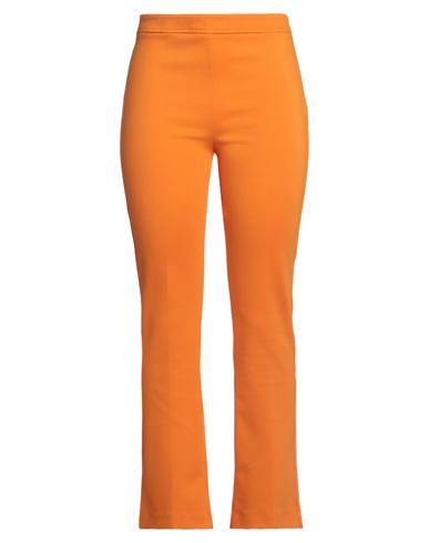 Jucca Woman Pants Orange Size 12 Viscose, Polyamide, Elastane