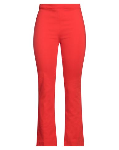 Shop Jucca Woman Pants Red Size 12 Viscose, Polyamide, Elastane