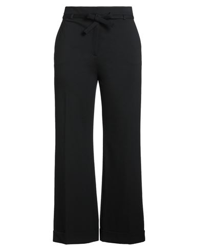 True Royal Woman Pants Black Size 10 Viscose, Polyamide, Elastane