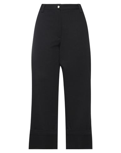 Moncler 2  1952 Woman Pants Black Size 6 Cotton