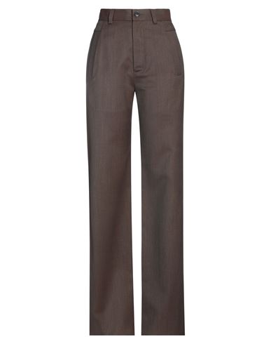 Vivienne Westwood Woman Pants Brown Size 8 Virgin Wool