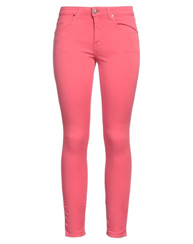 Bb Jeans London Woman Pants Pink Size 30 Cotton, Elastane