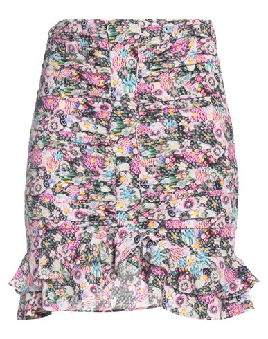 Shop Isabel Marant Woman Mini Skirt Pink Size 8 Silk, Polyester