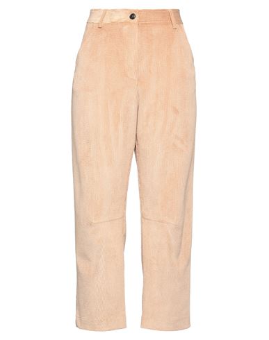 Sandro Ferrone Woman Pants Camel Size 10 Polyester, Polyamide, Elastane In Beige