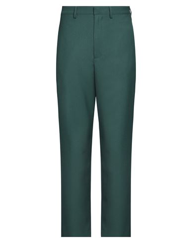 Department 5 Man Pants Dark Green Size 35 Polyester, Wool