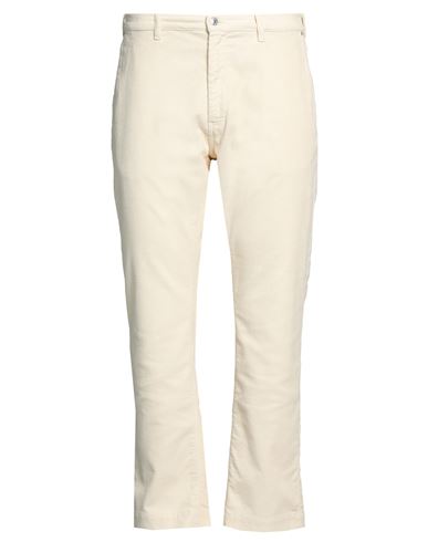 Mauro Grifoni Grifoni Man Pants Cream Size 38 Cotton, Elastane In White