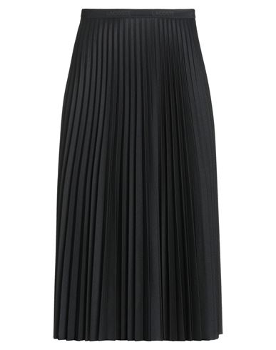 Lacoste Woman Midi Skirt Black Size Xs Polyester