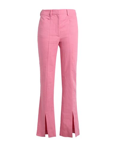 Edited Woman Pants Pink Size 8 Organic Cotton, Linen