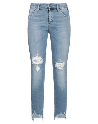 Cycle Woman Denim Pants Blue Size 28 Cotton, Elastane