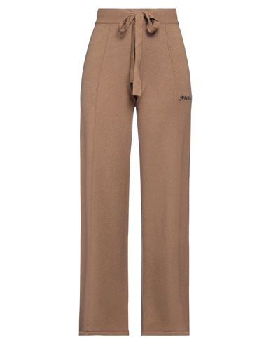 Shop Hinnominate Woman Pants Camel Size Xs Viscose, Polyester, Polyamide In Beige